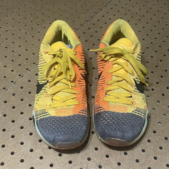 Nike Shoes Mens Sz 11 Yellow Kobe 10 Elite Rivalry Sneaker Basketball Mamba RARE main image 10